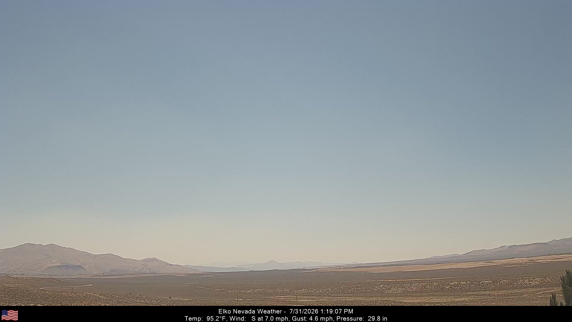 Elko Weather Camera, Southwest - Click For Elko Weather Cameras