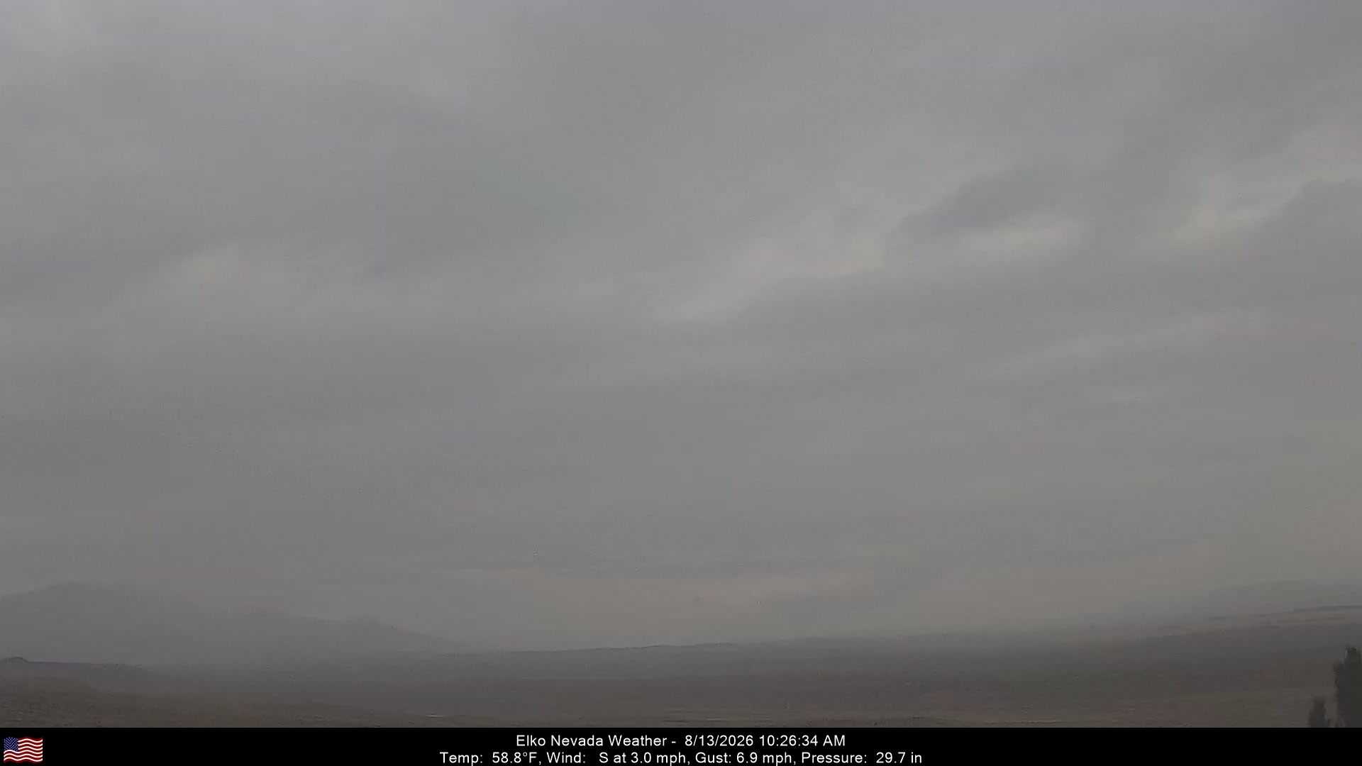 Elko Weather Camera, Southwest - Click For Elko Weather Cameras