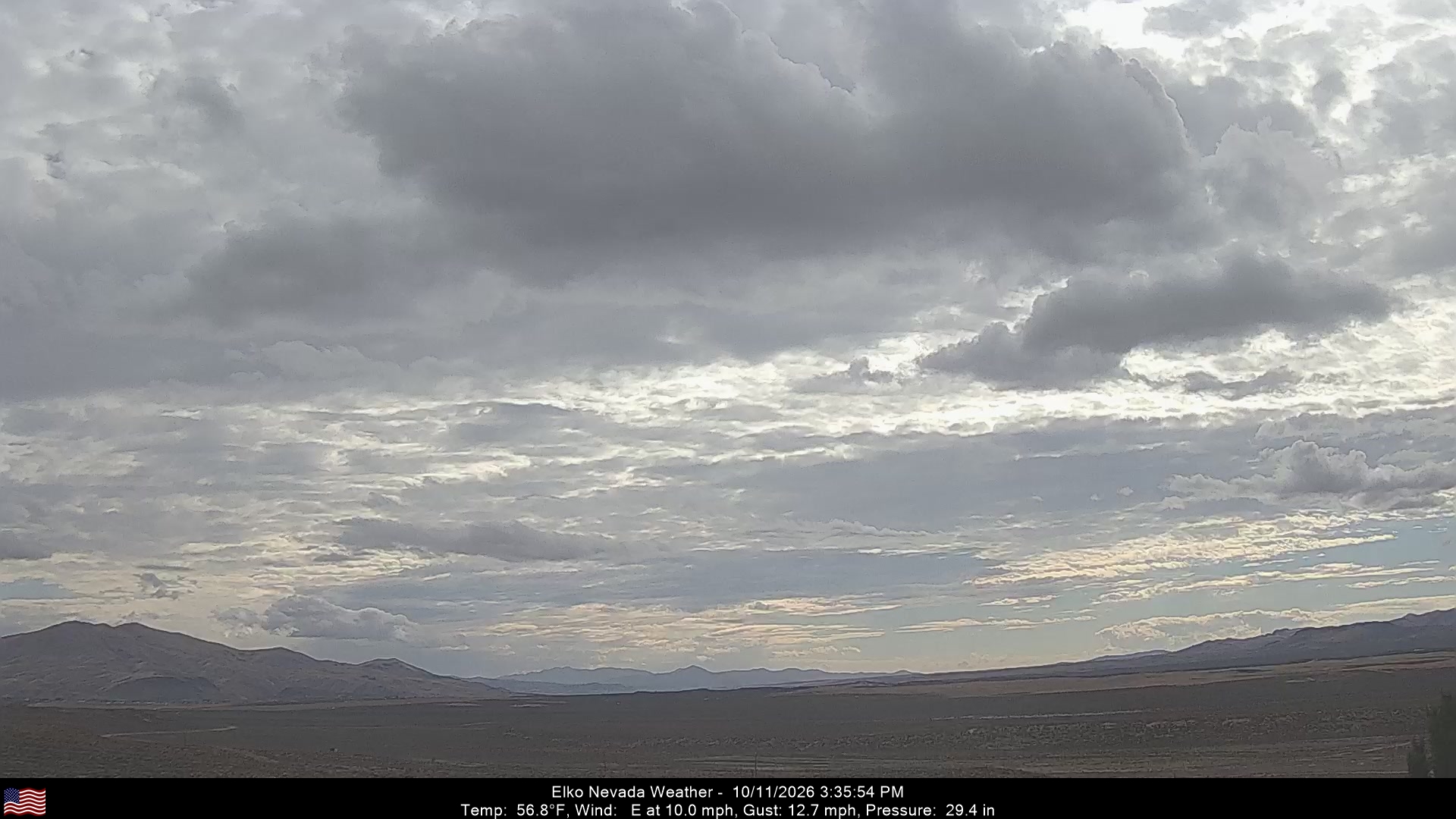 Elko Weather Camera, Southwest - Click For Elko Weather Cameras