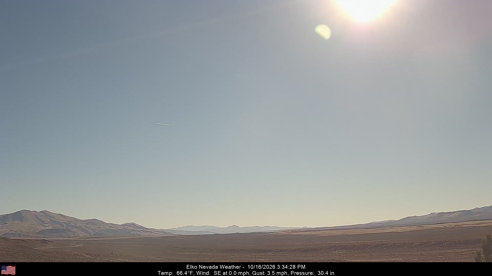 Elko Weather Camera, Southwest - Click For Elko Weather Cameras