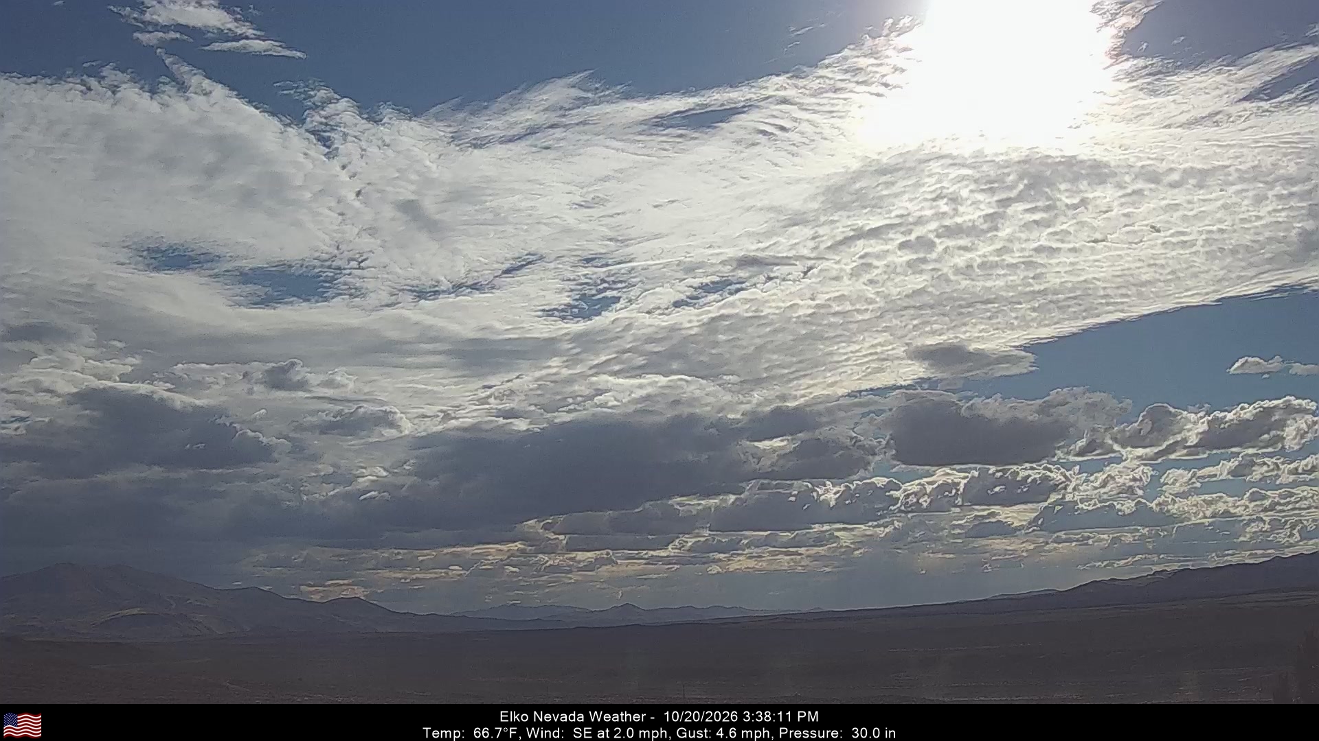 Elko Weather Camera, Southwest - Click For Elko Weather Cameras