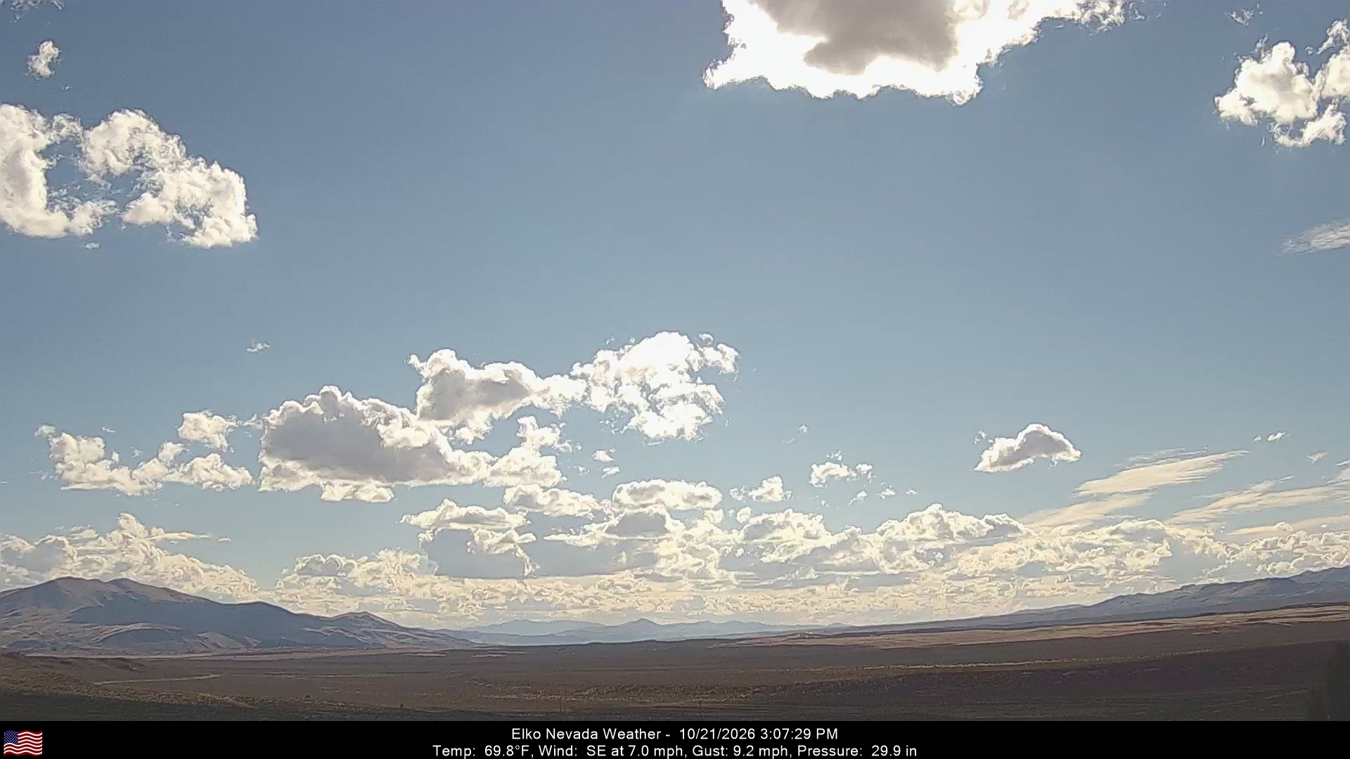 Elko Weather Camera, Southwest - Click For Elko Weather Cameras