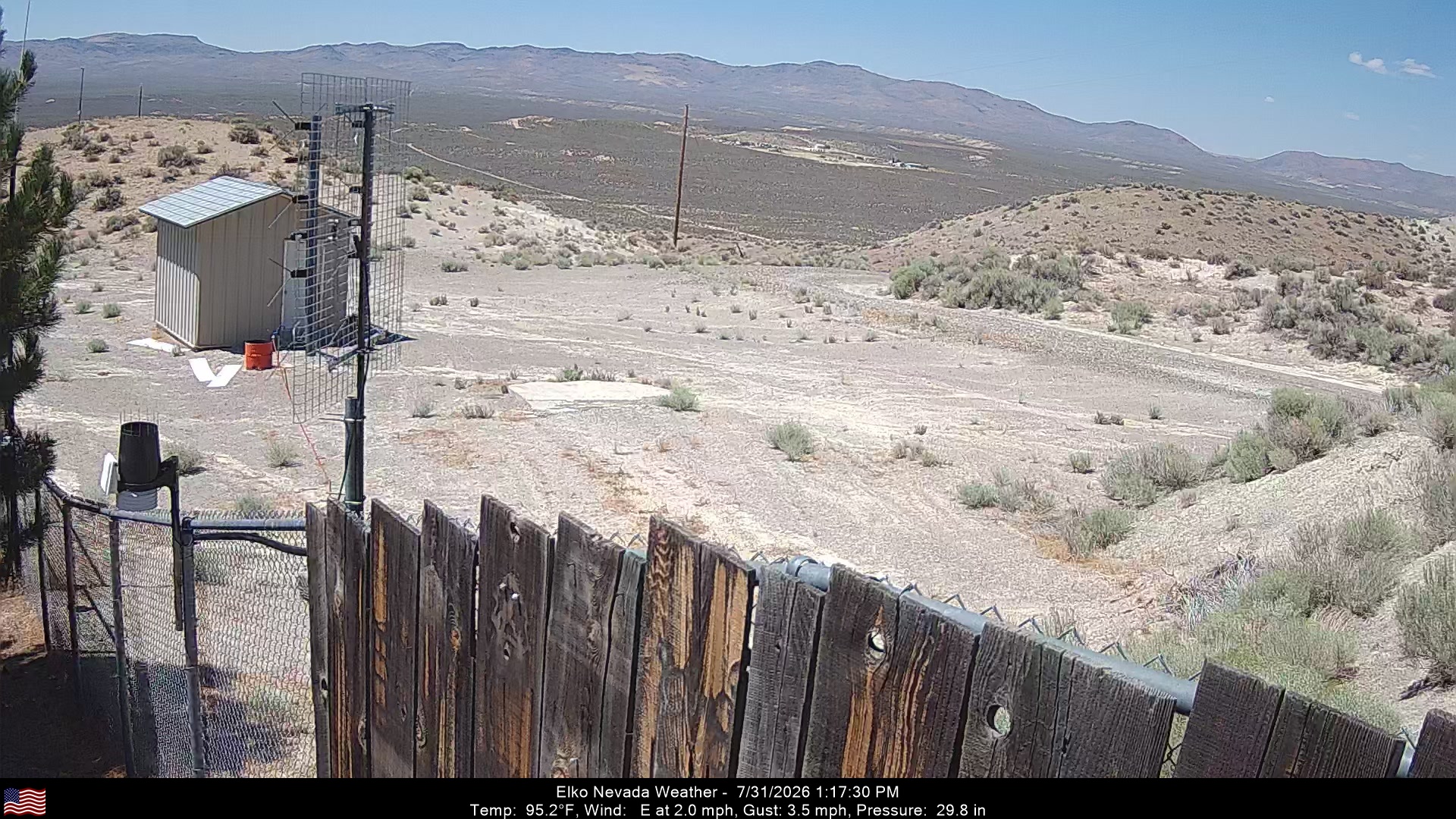 Elko Weather Camera, Northwest - Click For Elko Weather Cameras