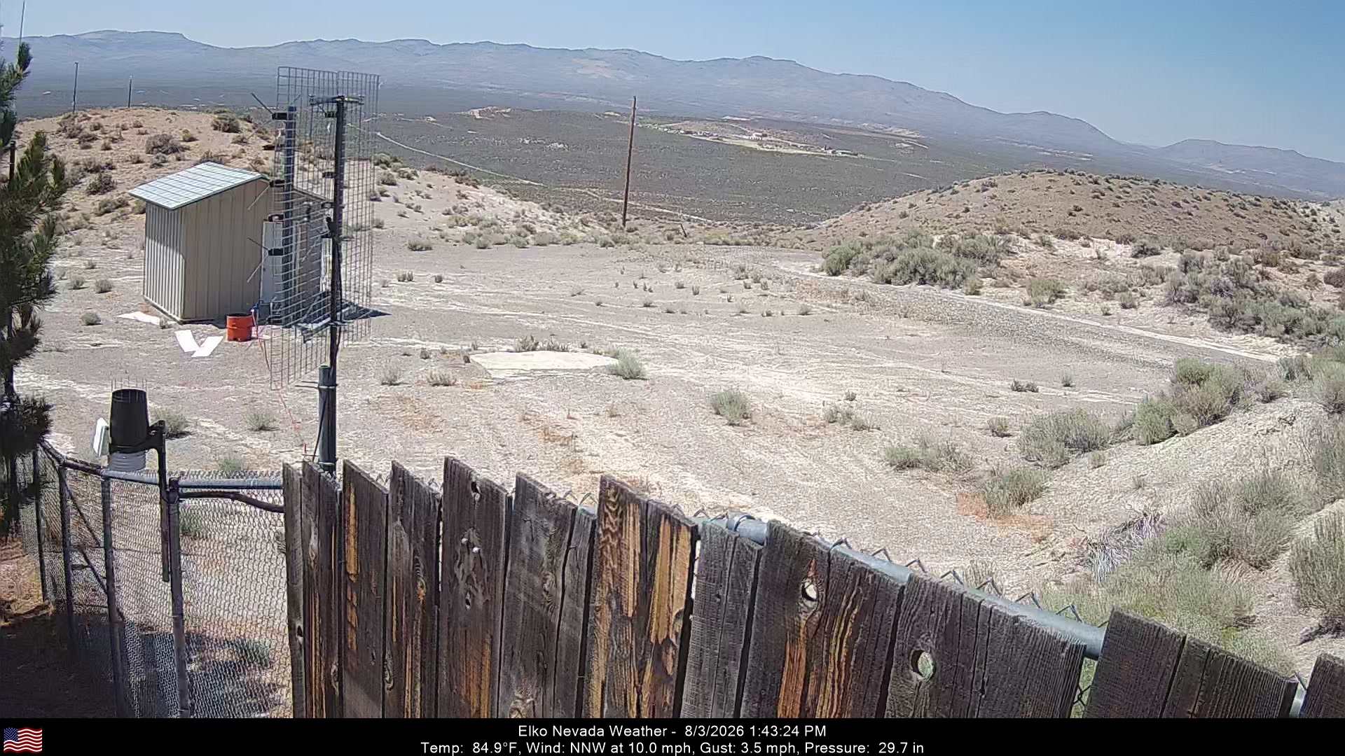 Elko Weather Camera, Northwest - Click For Elko Weather Cameras