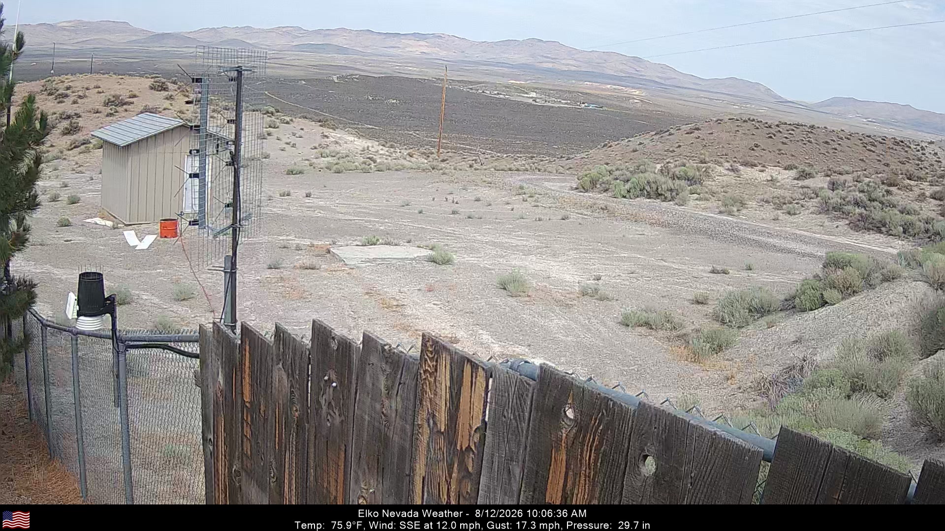 Elko Weather Camera, Northwest - Click For Elko Weather Cameras