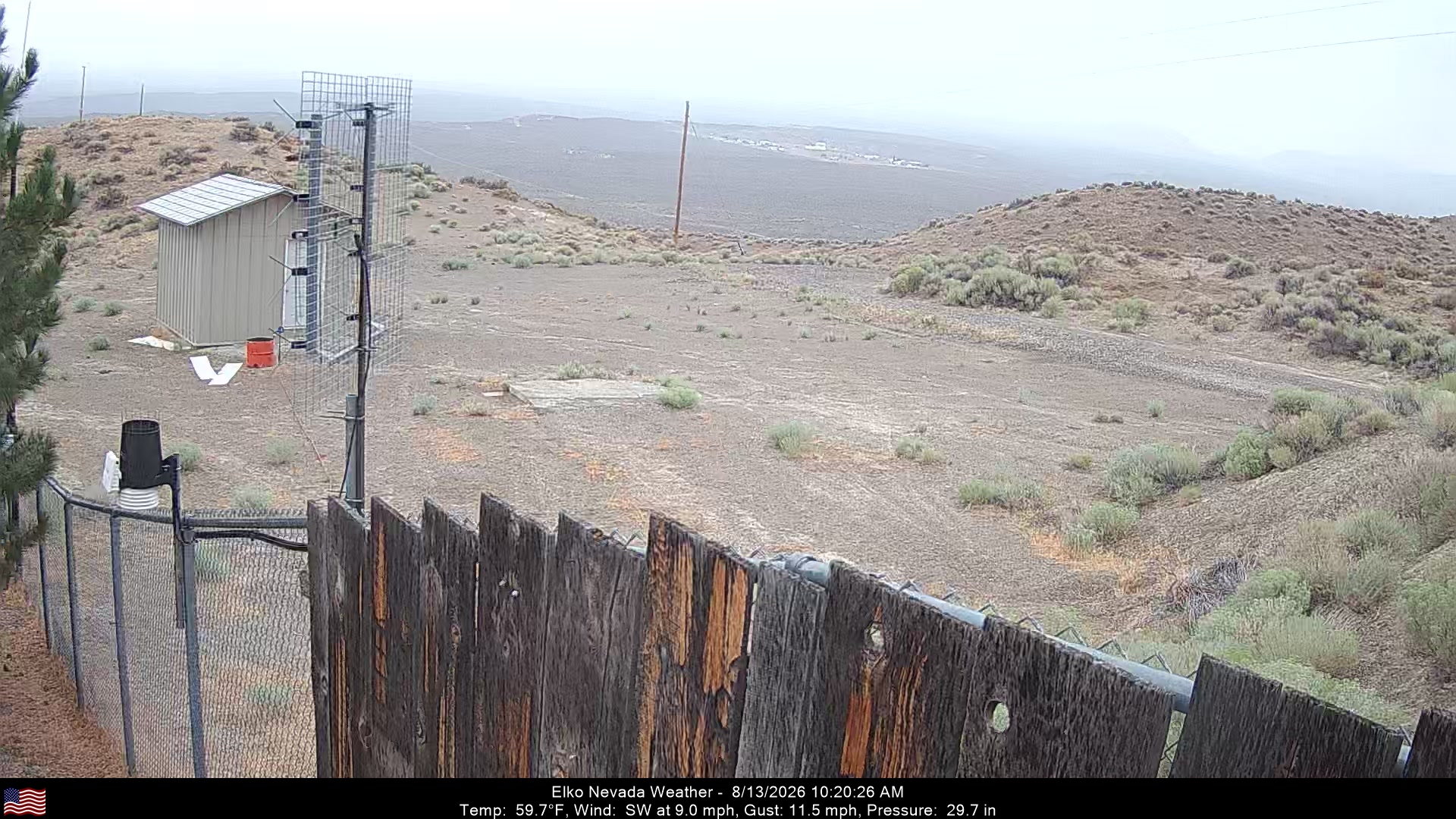 Elko Weather Camera, Northwest - Click For Elko Weather Cameras