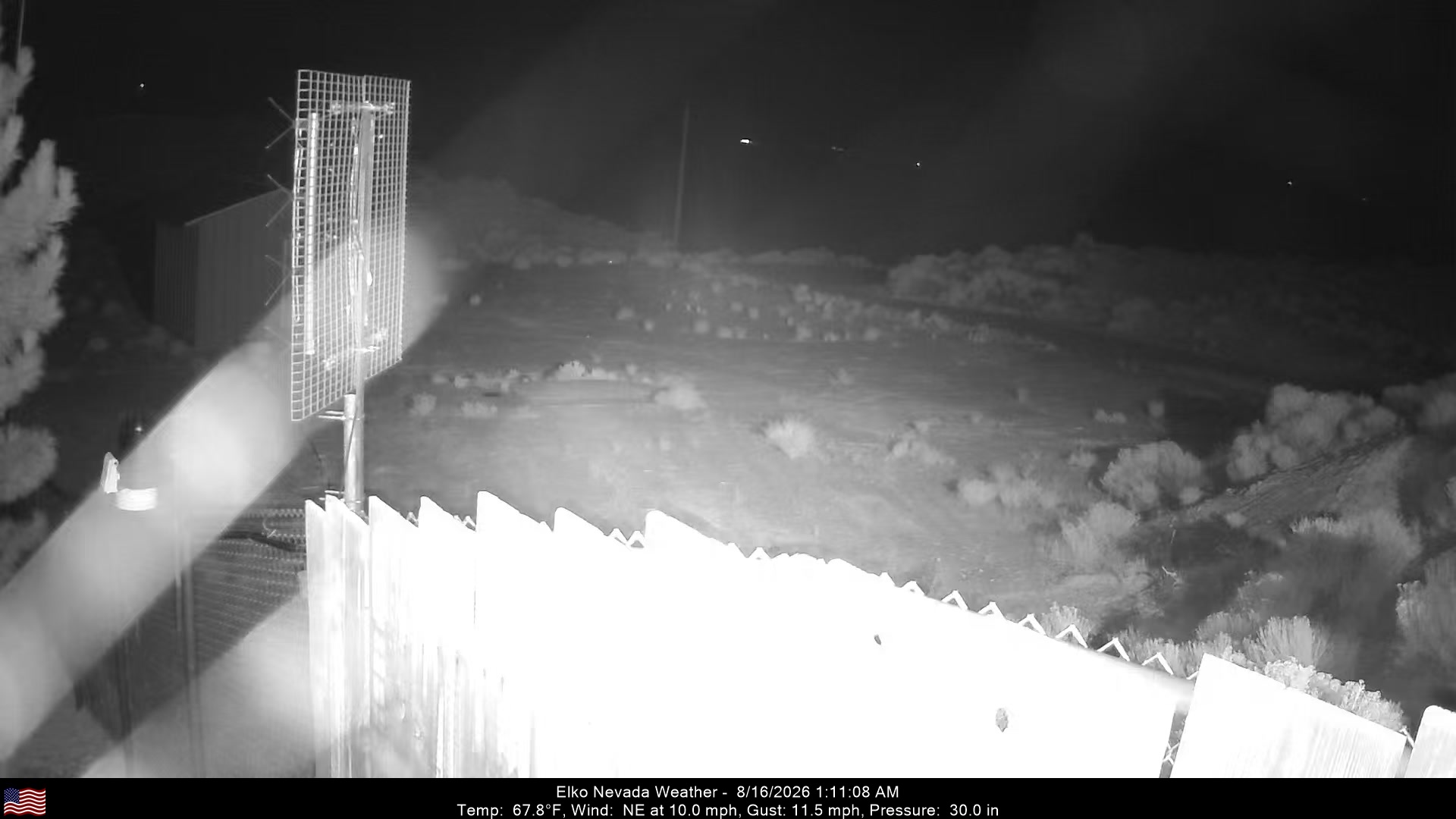 Elko Weather Camera, Northwest - Click For Elko Weather Cameras