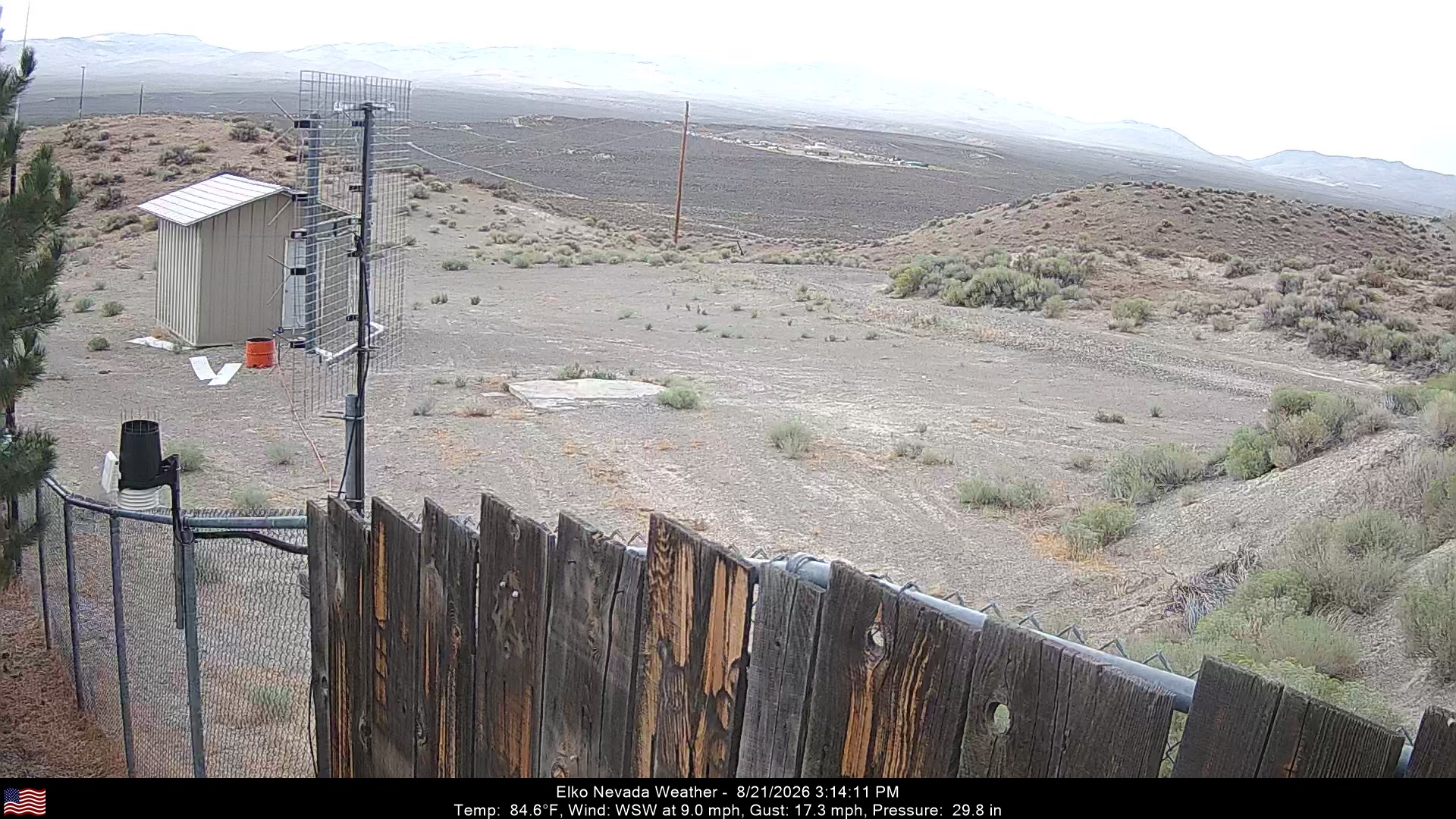 Elko Weather Camera, Northwest - Click For Elko Weather Cameras
