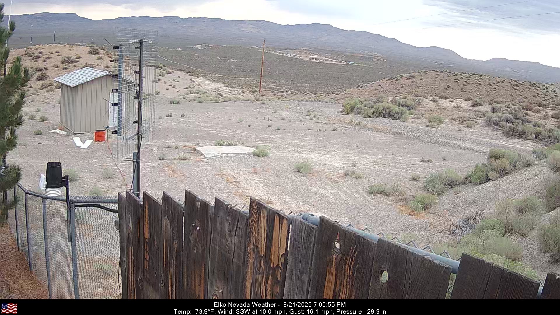 Elko Weather Camera, Northwest - Click For Elko Weather Cameras