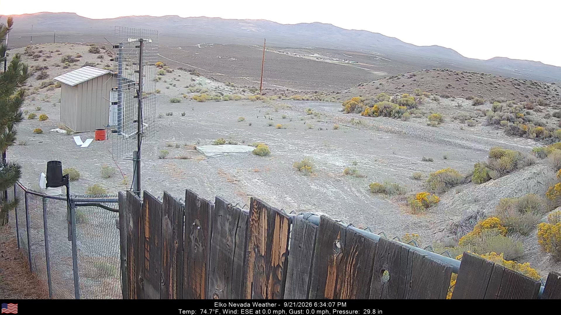 Elko Weather Camera, Northwest - Click For Elko Weather Cameras