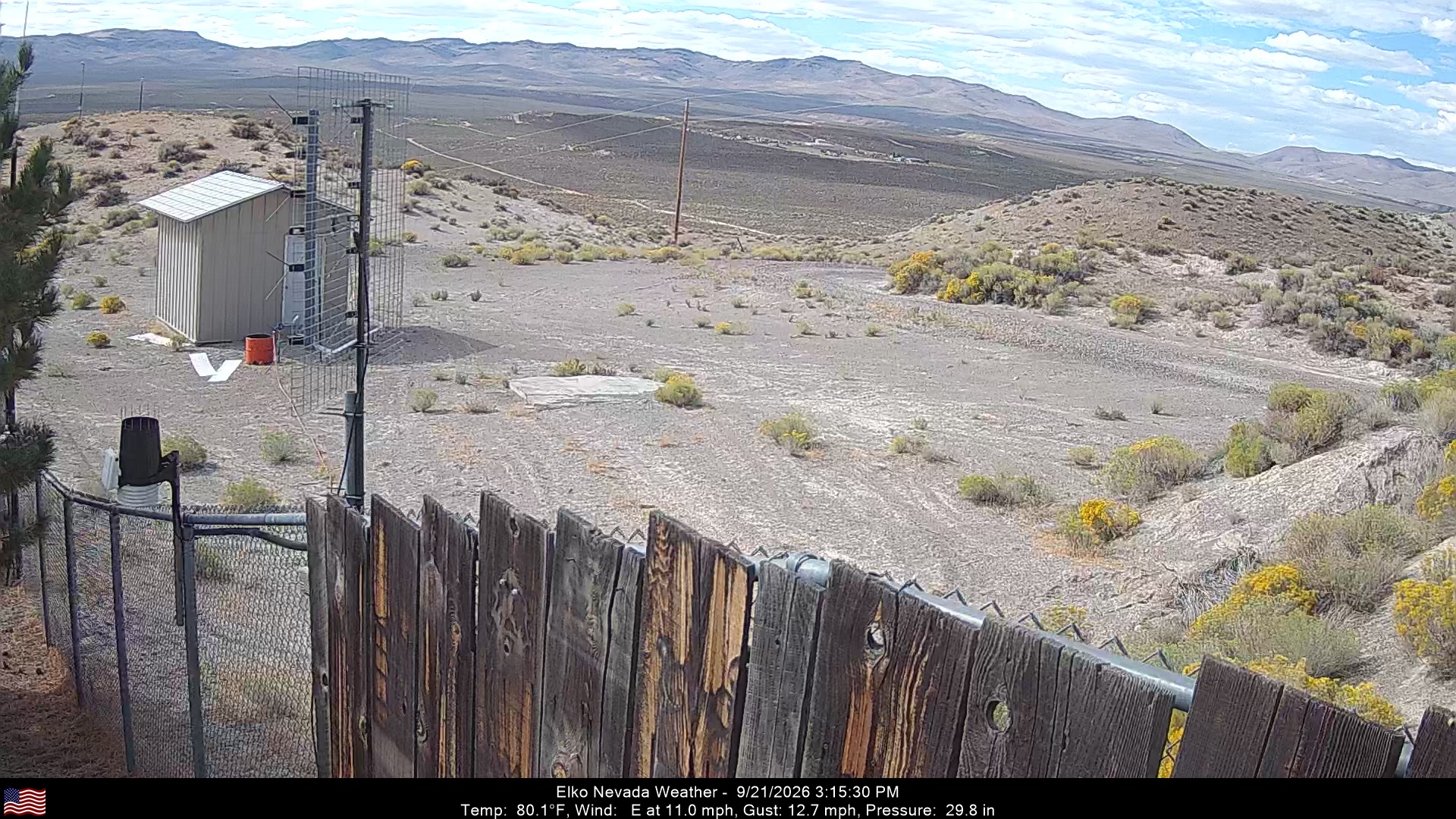 Elko Weather Camera, Northwest - Click For Elko Weather Cameras