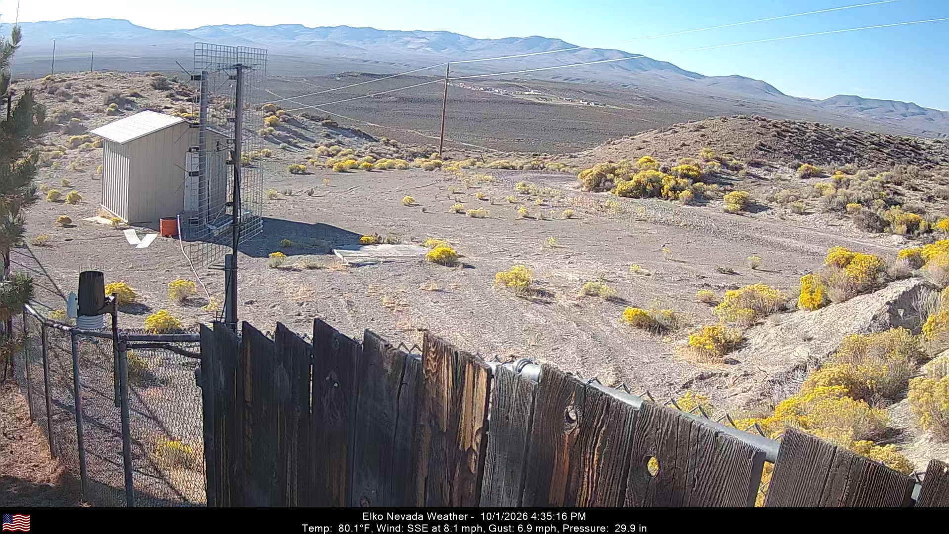 Elko Nevada Weather Northwest Camera