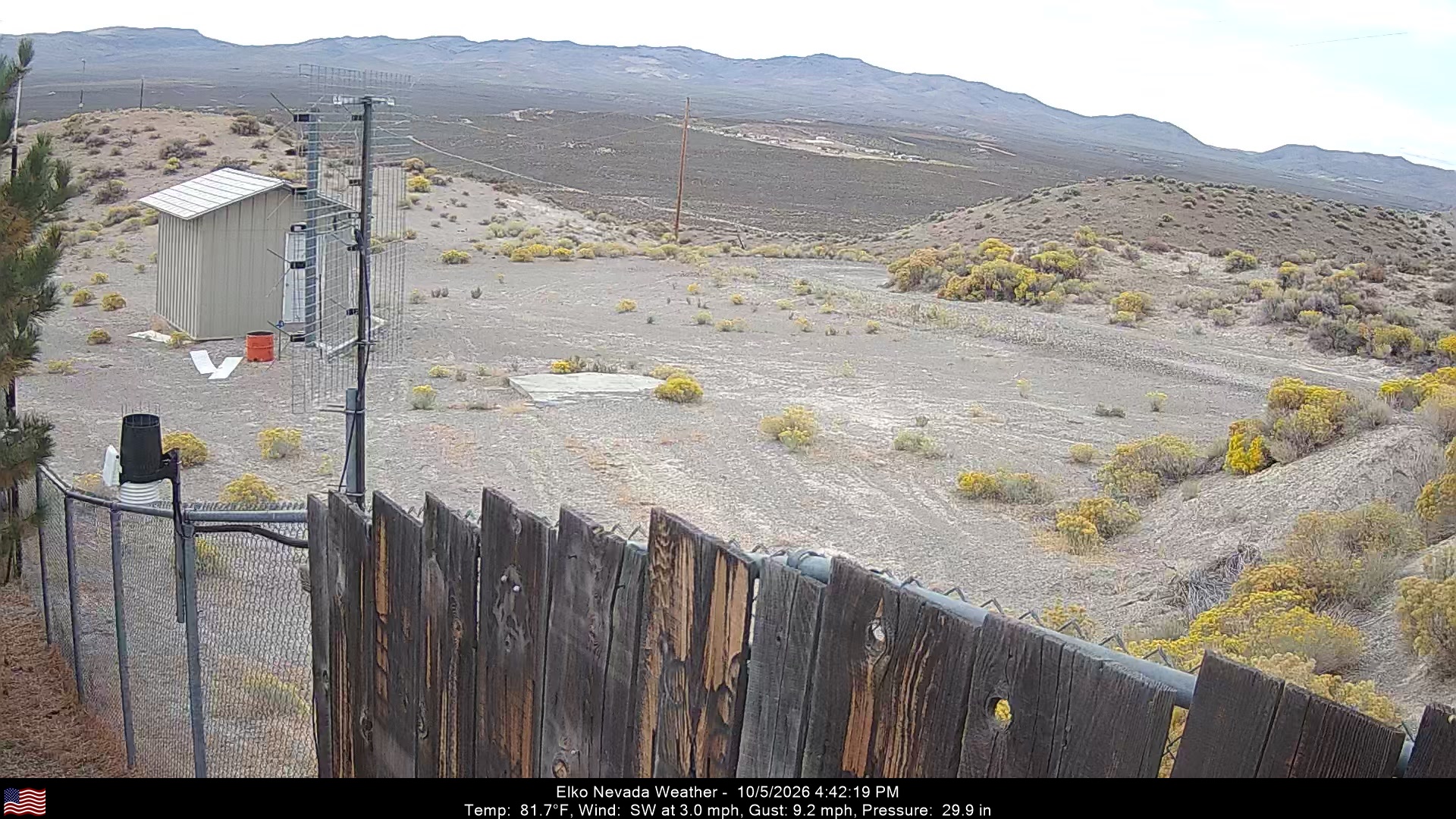 Elko Weather Camera, Northwest - Click For Elko Weather Cameras