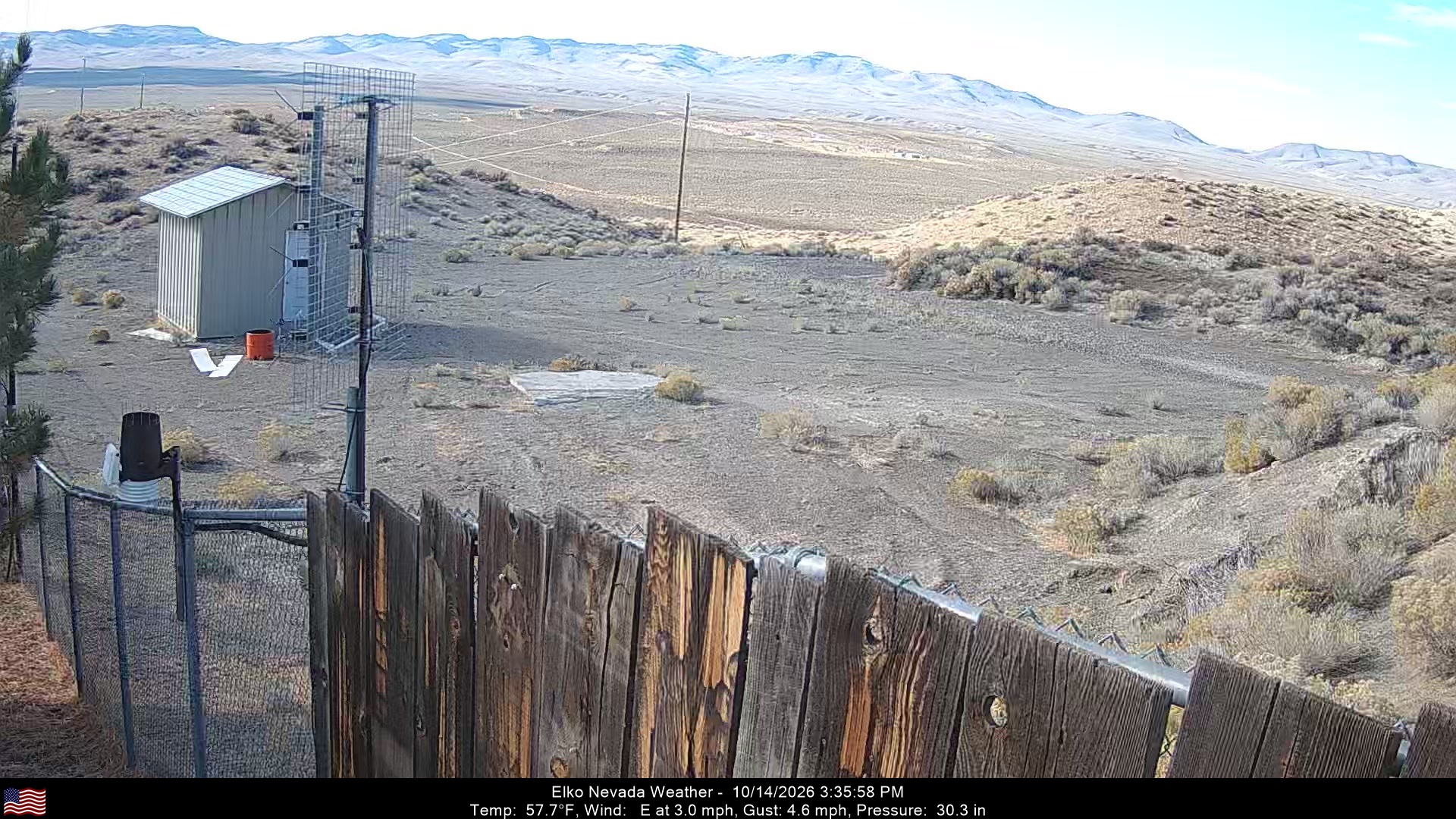 Elko Weather Camera, Northwest - Click For Elko Weather Cameras