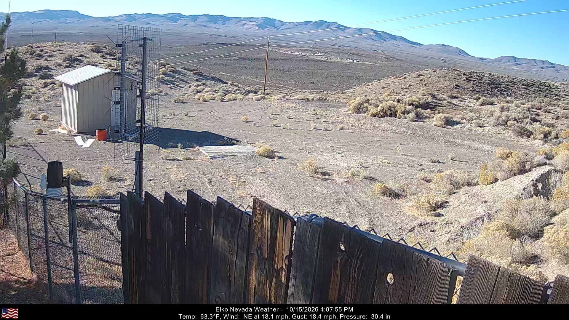 Elko Weather Camera, Northwest - Click For Elko Weather Cameras