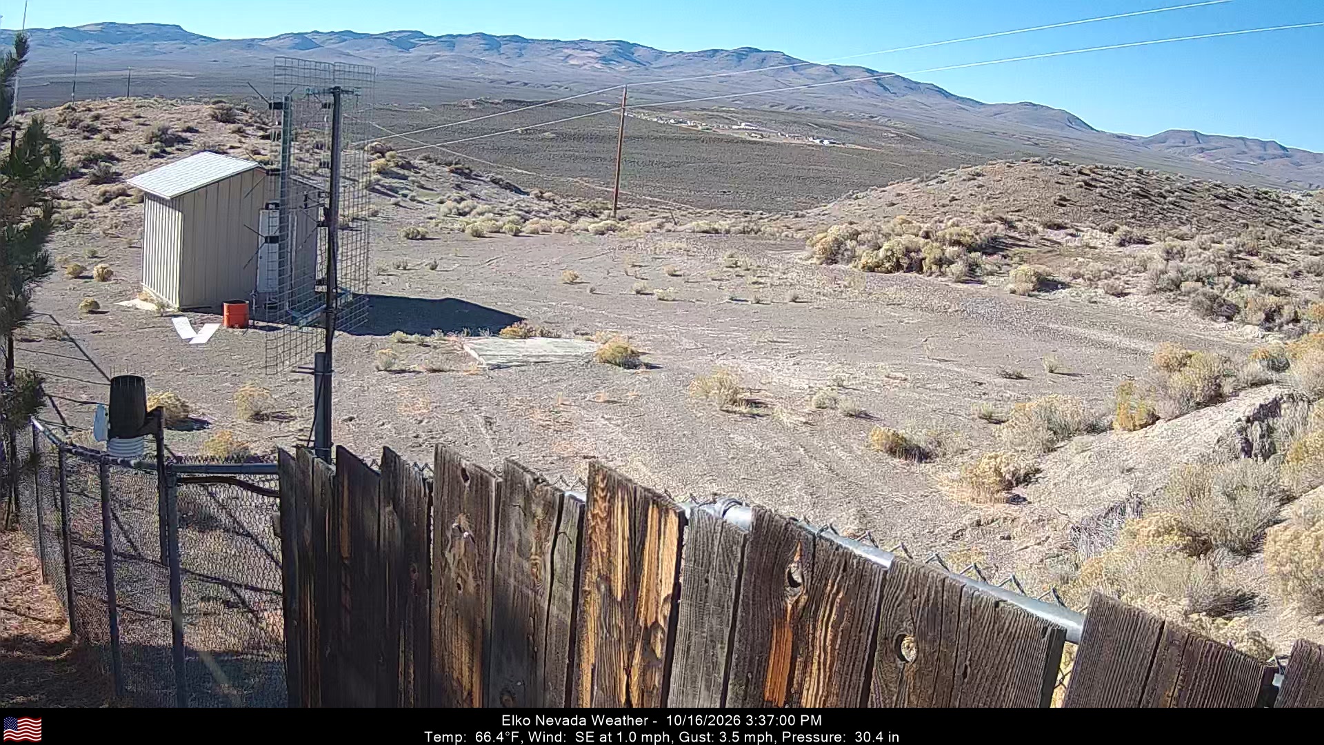 Elko Weather Camera, Northwest - Click For Elko Weather Cameras