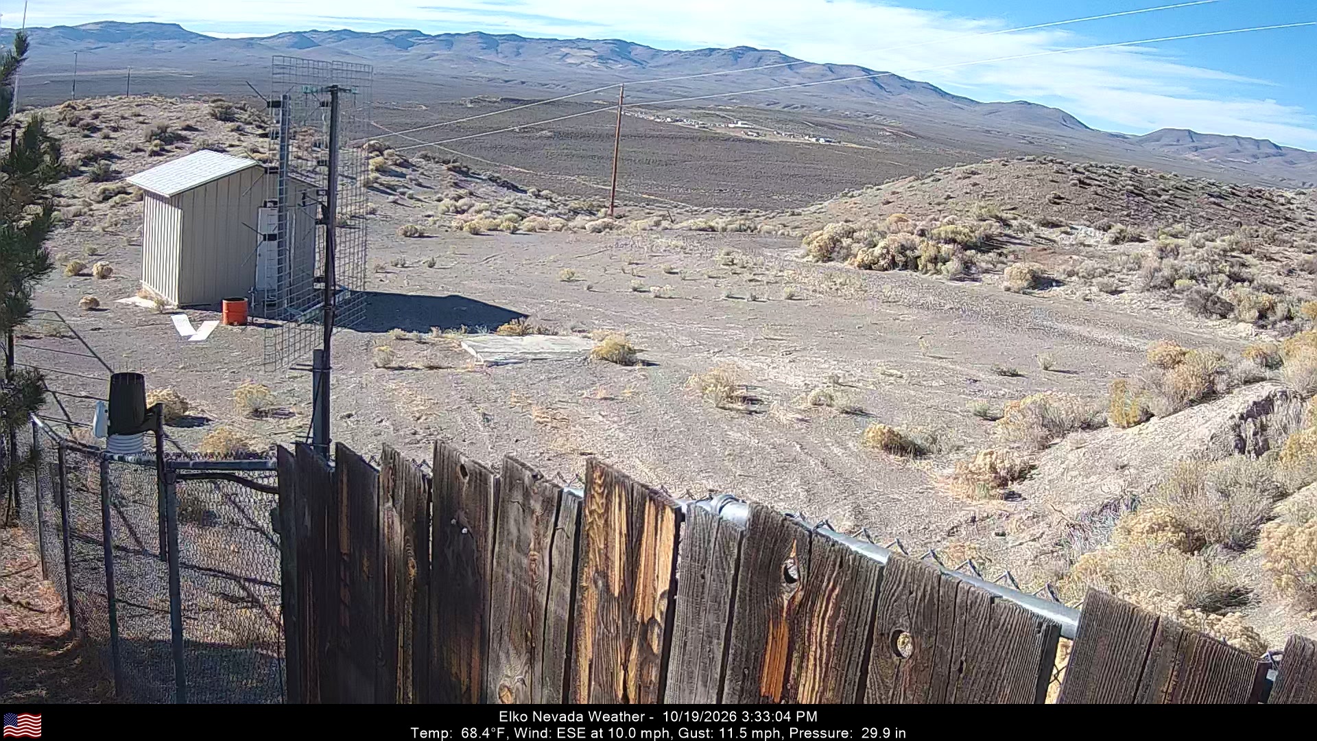Elko Weather Camera, Northwest - Click For Elko Weather Cameras