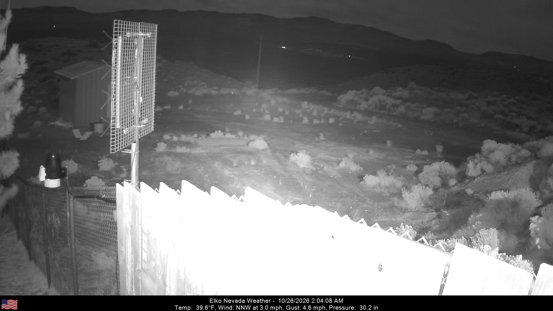 Elko Weather Camera, Northwest - Click For Elko Weather Cameras