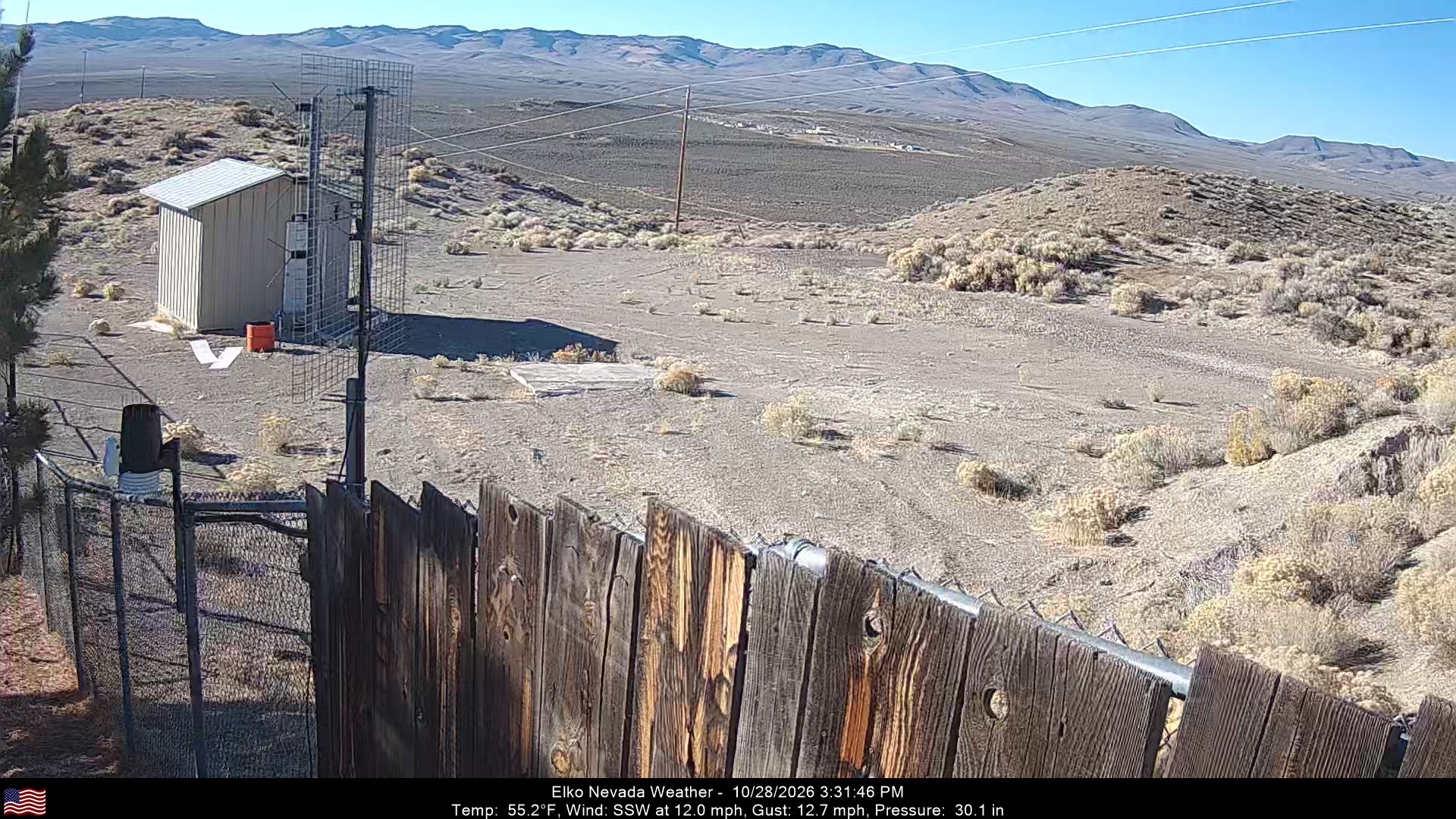 Elko Weather Camera, Northwest - Click For Elko Weather Cameras