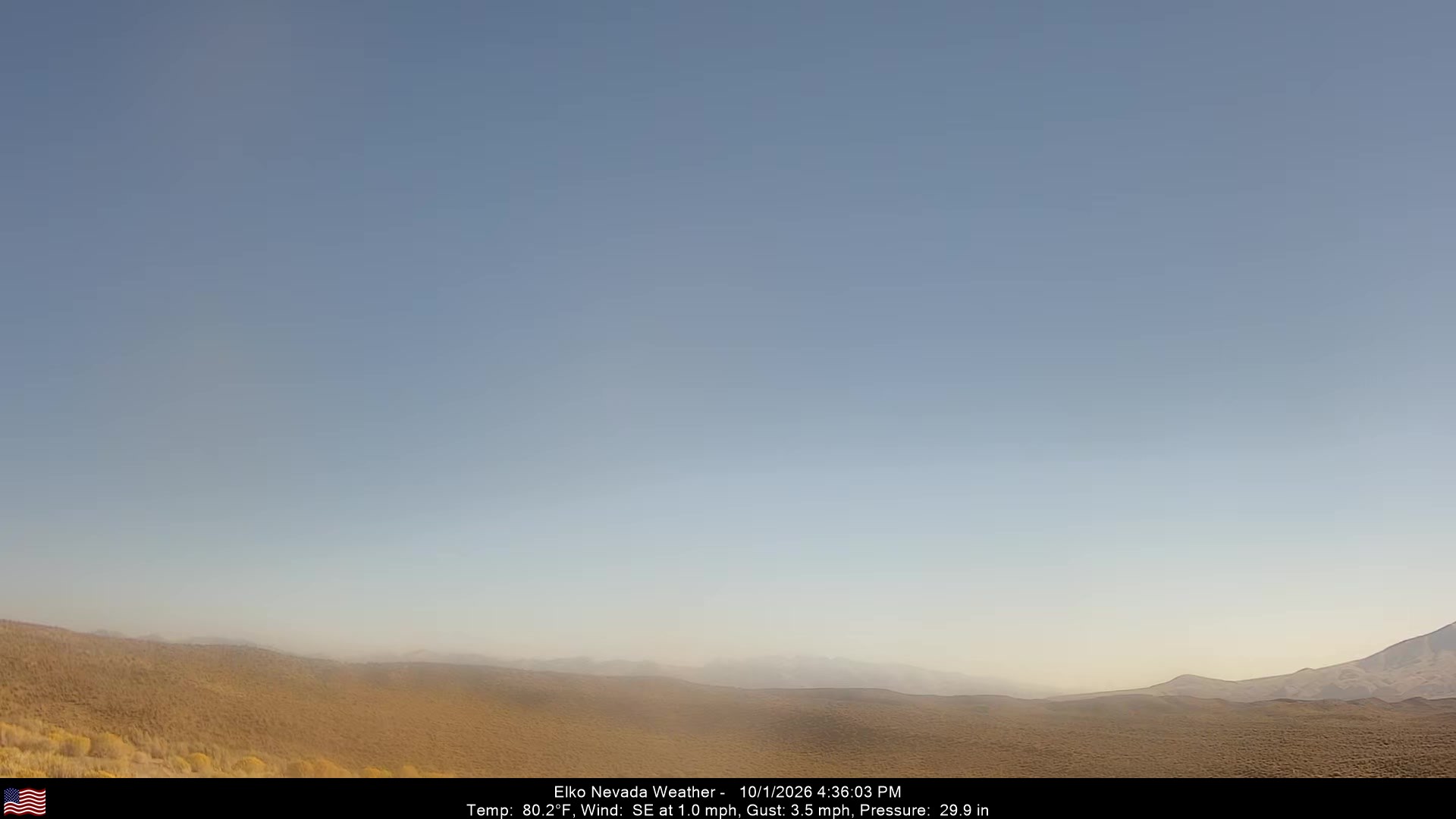 Elko Nevada Weather South Camera